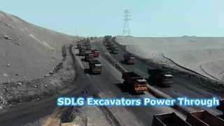 Excavatrices SDLG